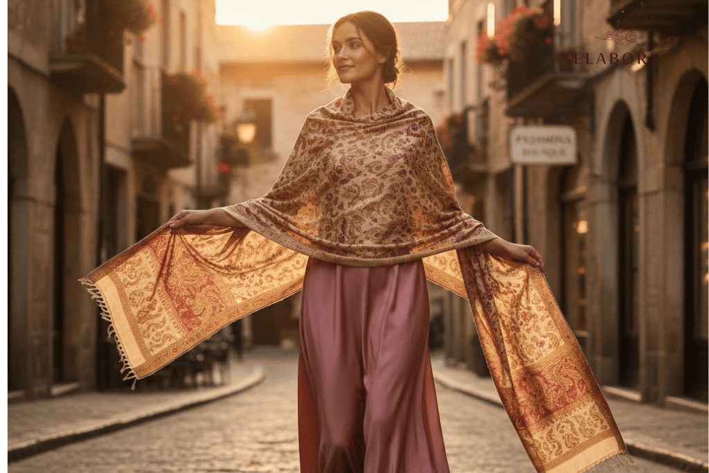 How Luxury Shawls Elevate Minimalist Fashion